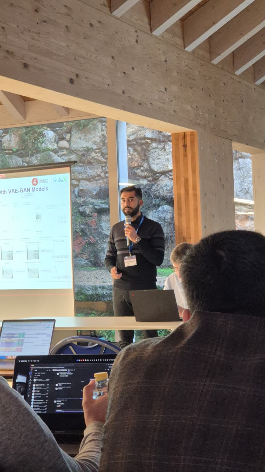 Oral Talk on VAE-GAN models